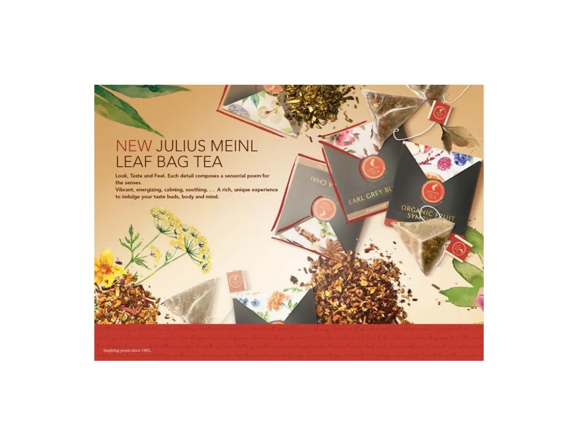 Julius Meinl Bio Tee|Leaf Bags>Bio Früchtereigen - 20 Premium Leafbag Teebeutel
