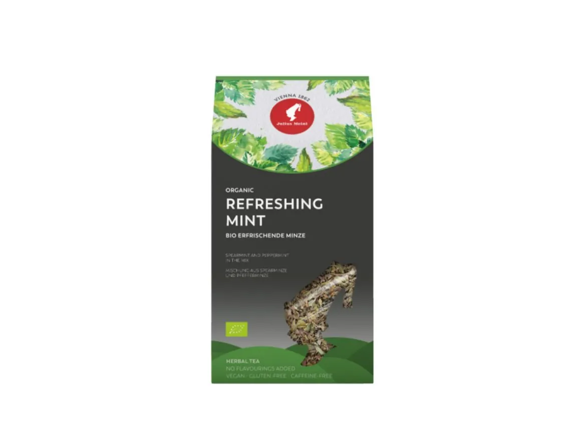 Julius Meinl Blatt Tees>Bio Kräutertee Erfrischende Minze Blatt Tee 100g (3.53 oz)