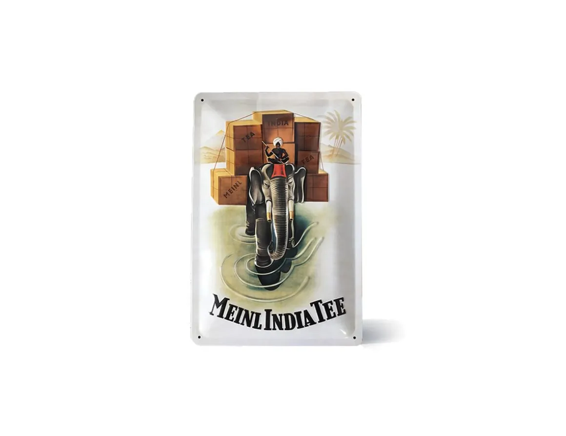 Julius Meinl Retro|Poster>Metall Schild - India Tee