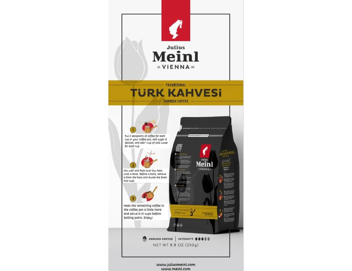 Julius Meinl Beliebte Kaffees>Traditioneller Türk Kahvesi Türkischer Kaffee 250g/8.8 oz